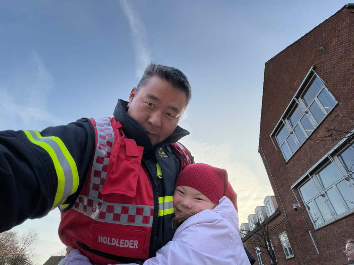 Lokale brandmænd var på pletten i løbet af få minutter – Hornbæk Skole evakueret tidligere i dag